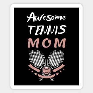 US Open Tennis Mom Racket and Ball Magnet